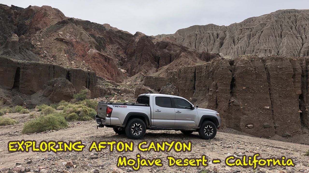 Afton Canyon Water Crossing & Natural Area : Mojave Desert California | Drone footage