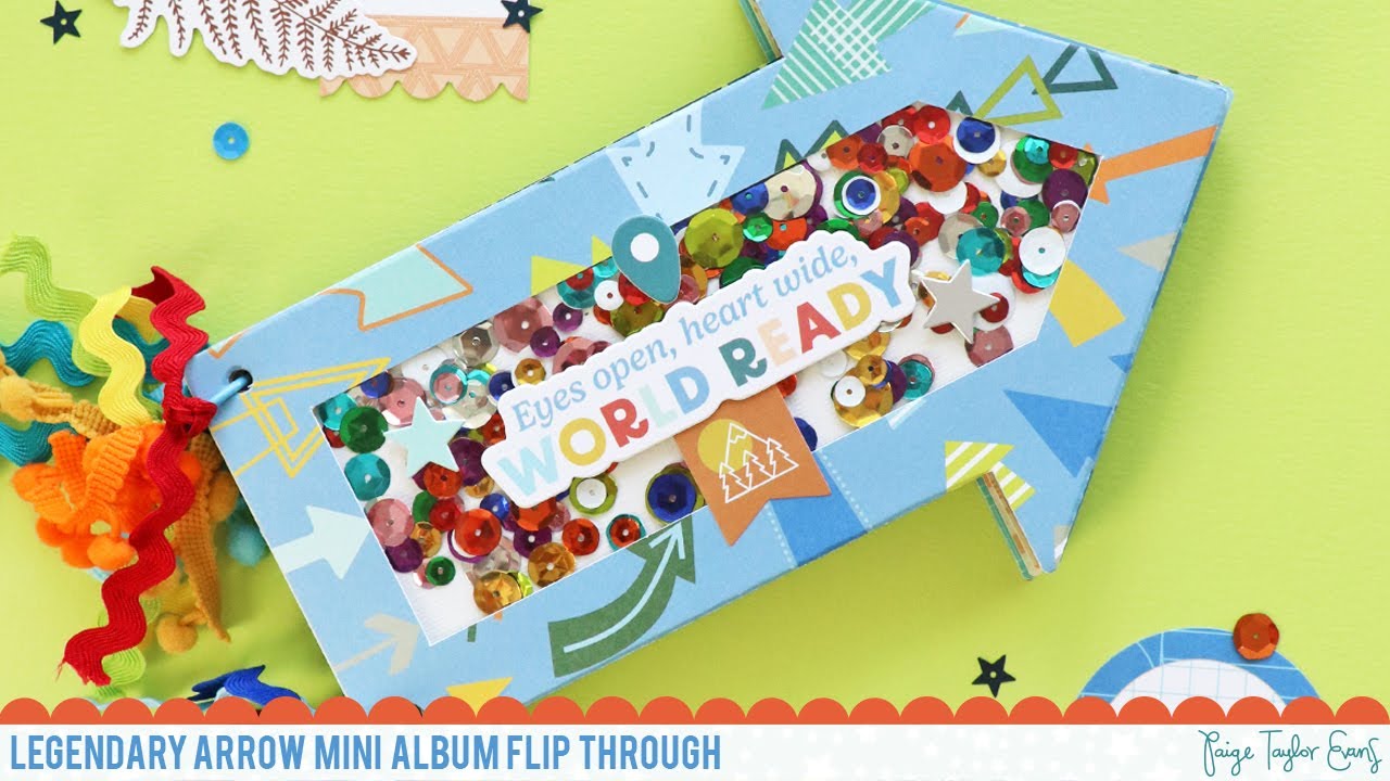 Legendary Arrow Mini Album Flip Through by Paige Evans