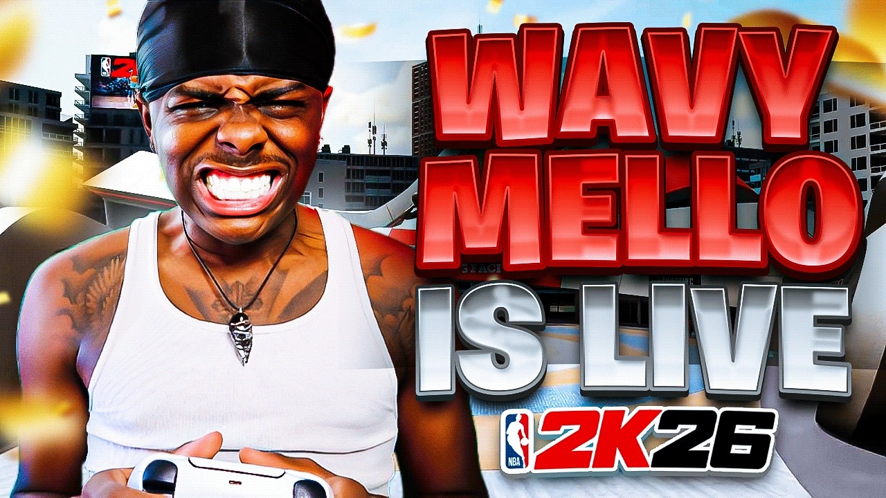 🟧⚡WAVY MELLO IS LIVE⚡🟧NBA 2K26 LIVE! #1 RANKED GUARD!🟧BEST BUILD + JUMPSHOT!🟧BEST SIGS ON NBA 2K26!