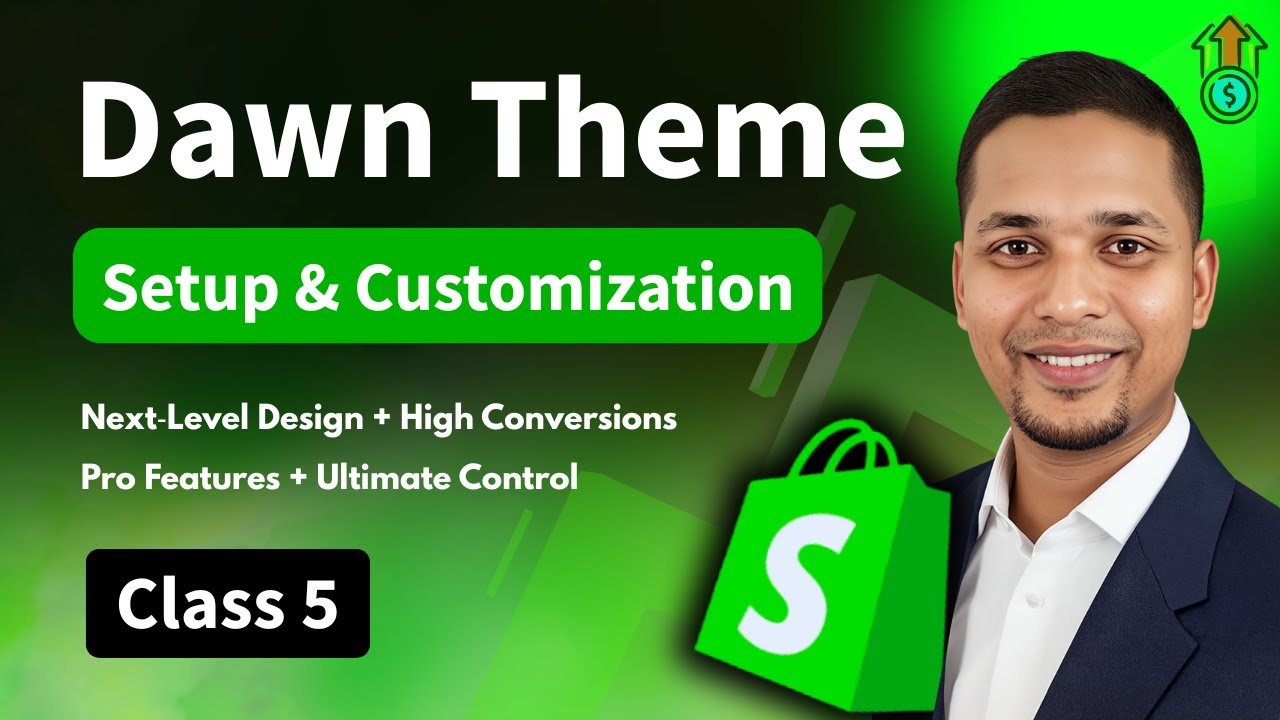 Настройка и персонализация темы Shopify Dawn ✅ Онлайн-урок от базового до продвинутого уровня - У...