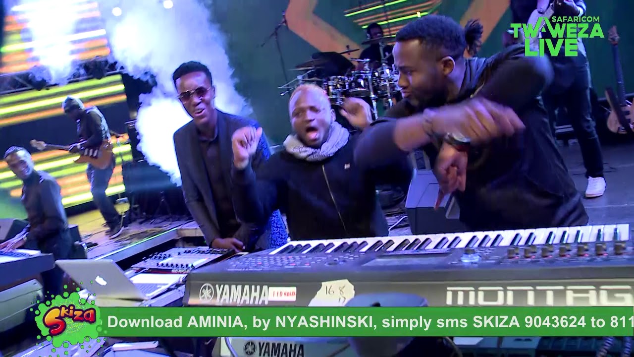 Nyashinski - Aminia #TwawezaLive Eldoret
