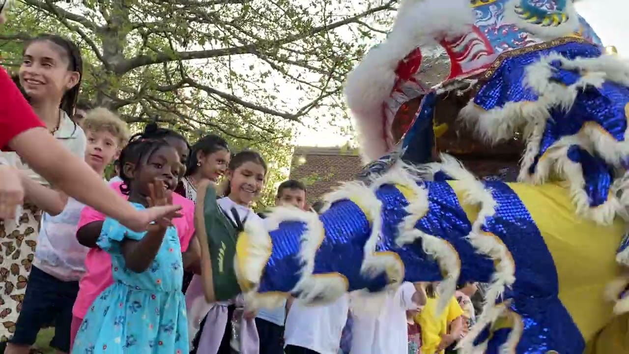 Festival of Cultures: Lion Dance at Greer Elementary School 2025