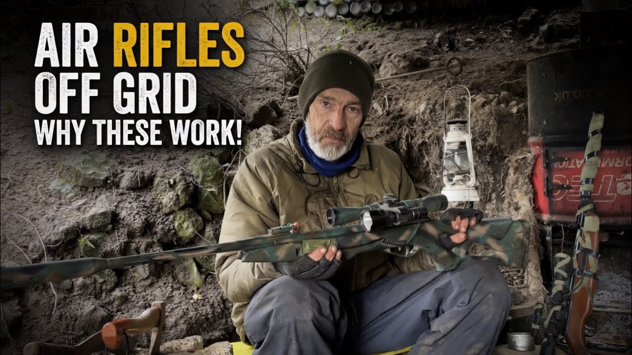 AIR RIFLES - OFF-GRID AND WHY I HAVE THESE 