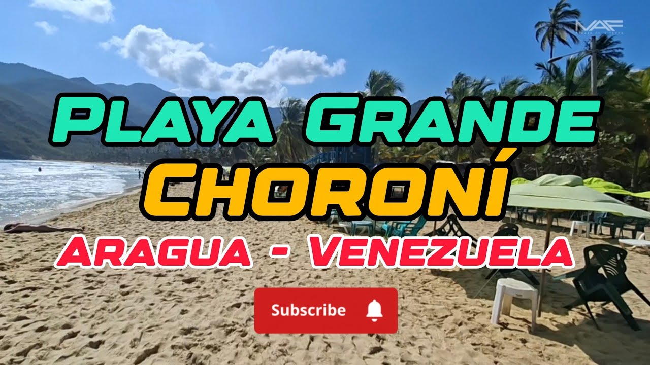 ¡Así estaba Playa Grande en Choroní este Carnaval! 🌊🔥 Mira cómo se entra y cómo estaba TODO