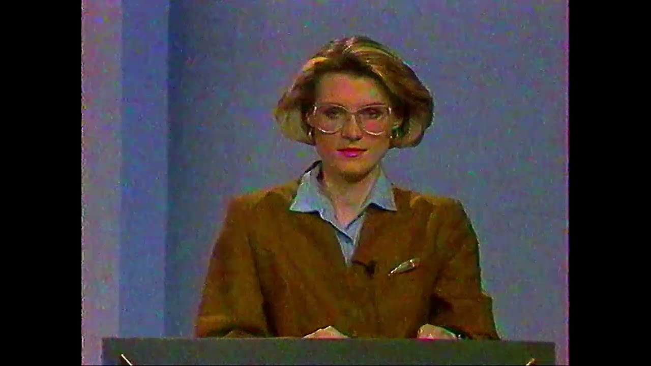 Przejście na program lokalny i początek Kroniki. Program Drugi\OTV Krak&oacute;w, grudzień 1990