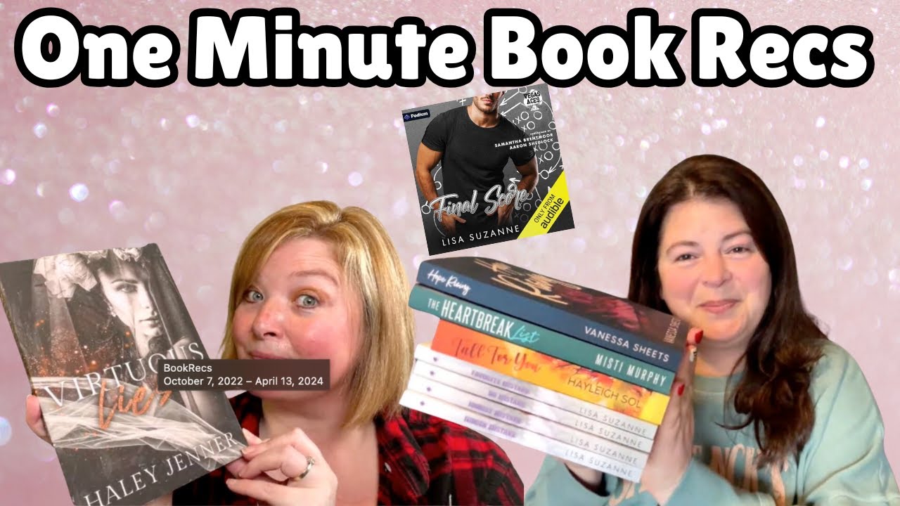 One Minute Book Recs -Mafia, Dark Christmas, Shifter, Sports, Angsty, Romantic Suspense book reviews