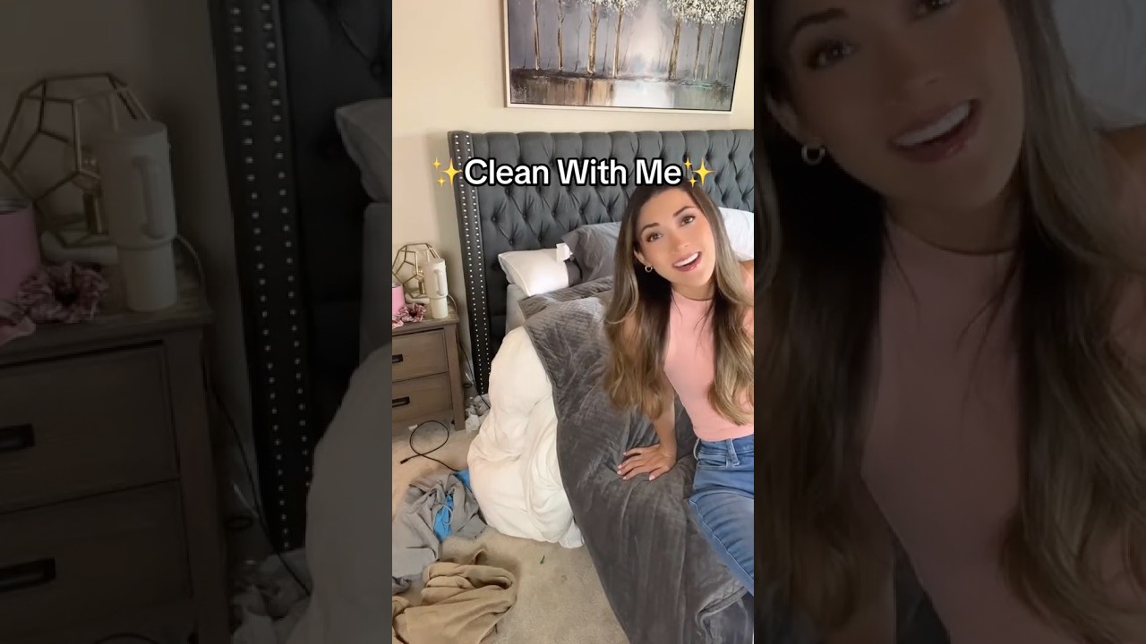 Bedroom Clean With me & Refresh #cleanwithme #cleaningmotivation