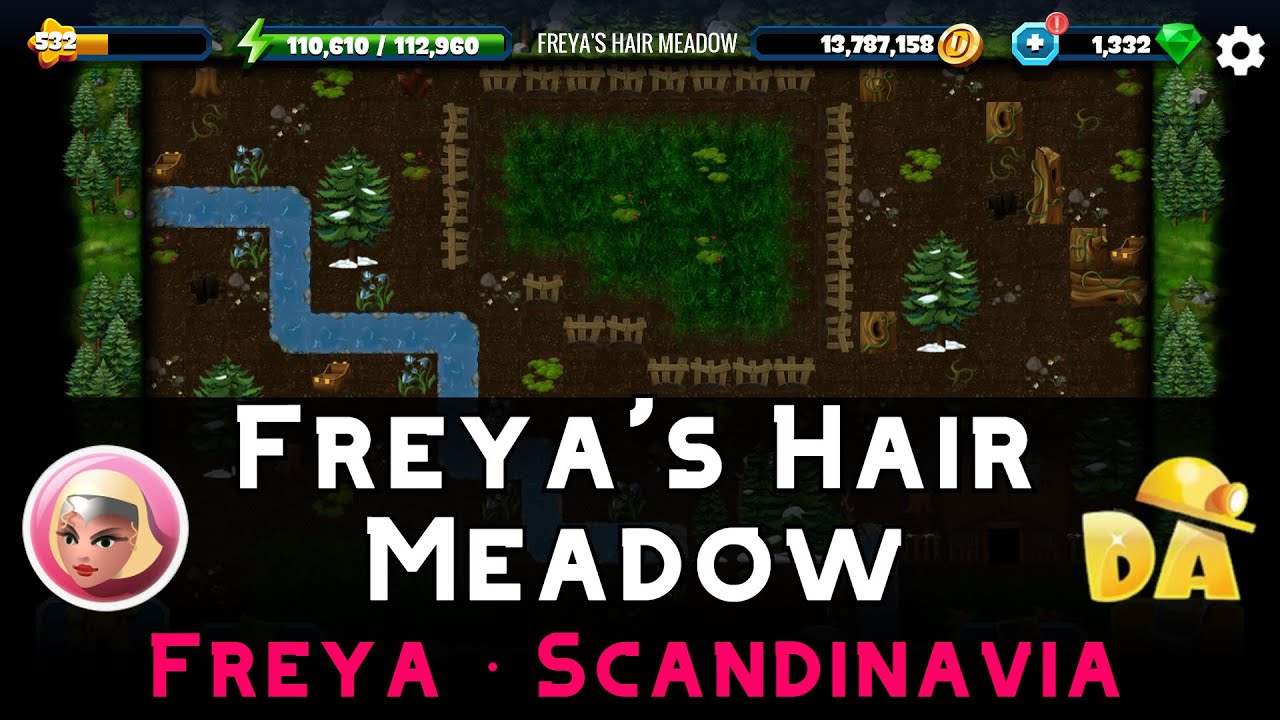 Freya's Hair Meadow | Freya #5 | Diggy's Adventure