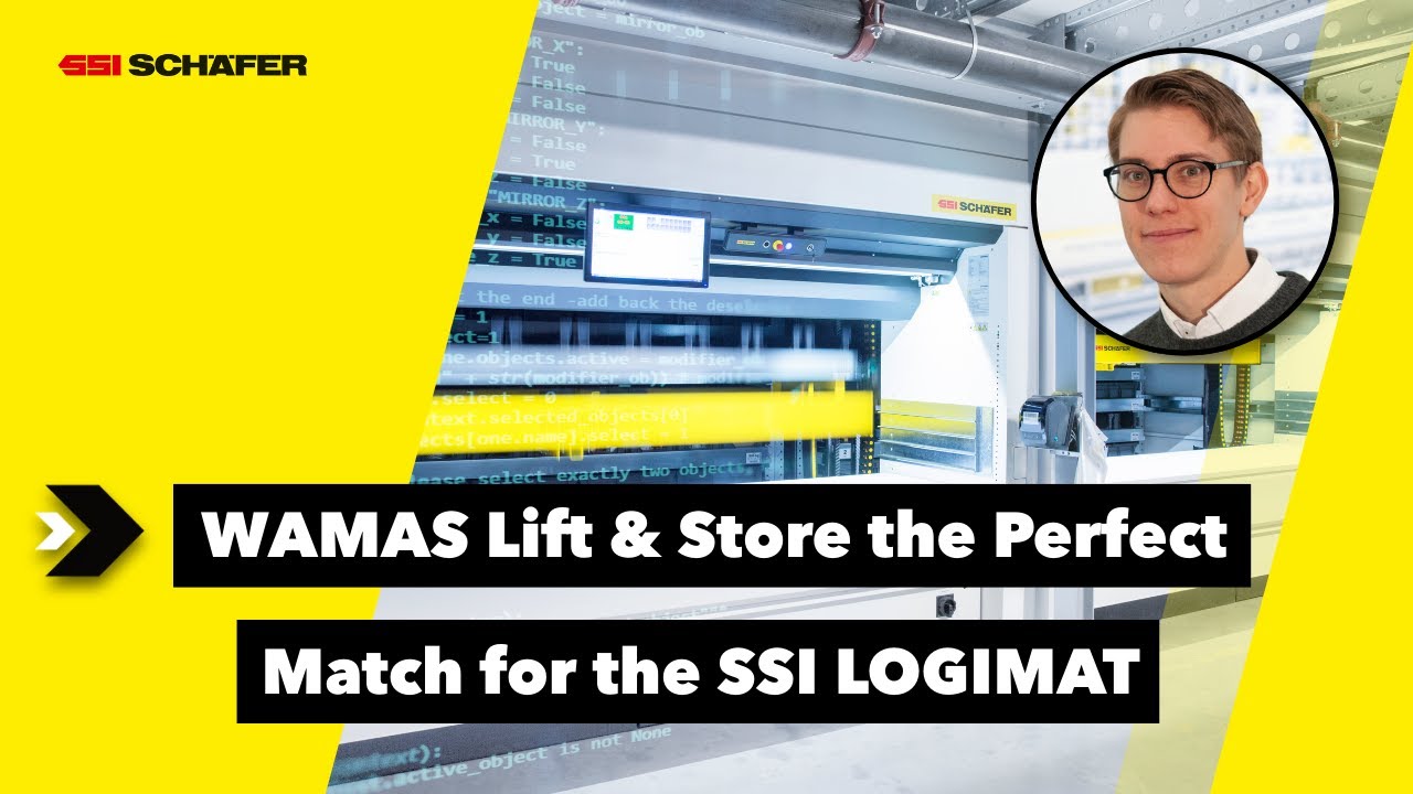 Why WAMAS Lift & Store Is the Perfect Match for the SSI LOGIMAT