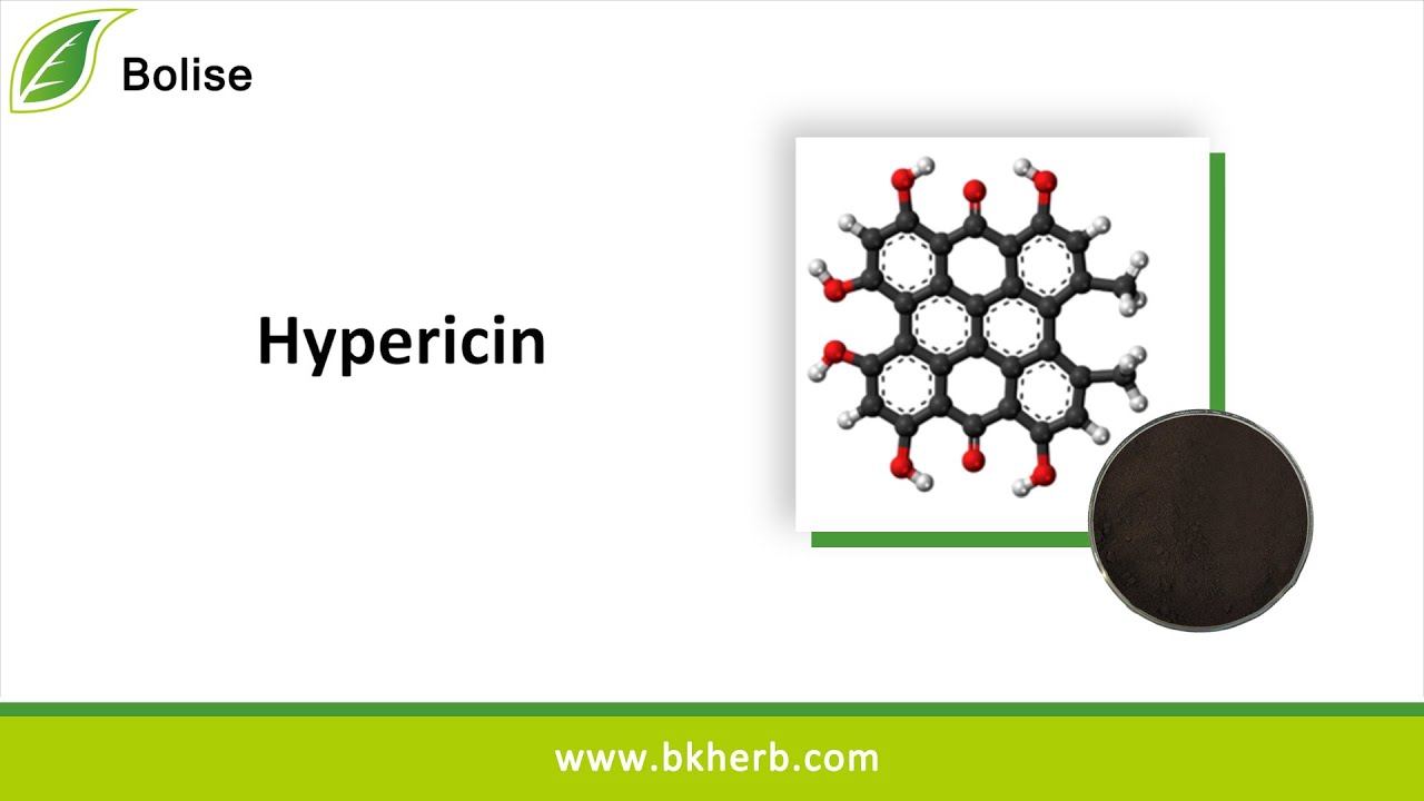 High Quality Hypericin Powder Sales, CAS 548-04-9 Manufacturer and Factory