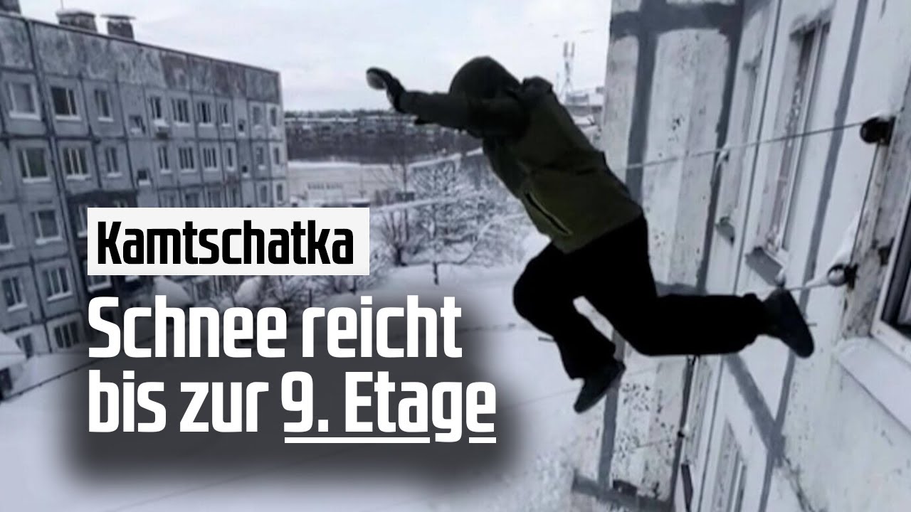 Kamtschatka versinkt im Schnee: Jahrhundert-Winter in Russland 🇷🇺