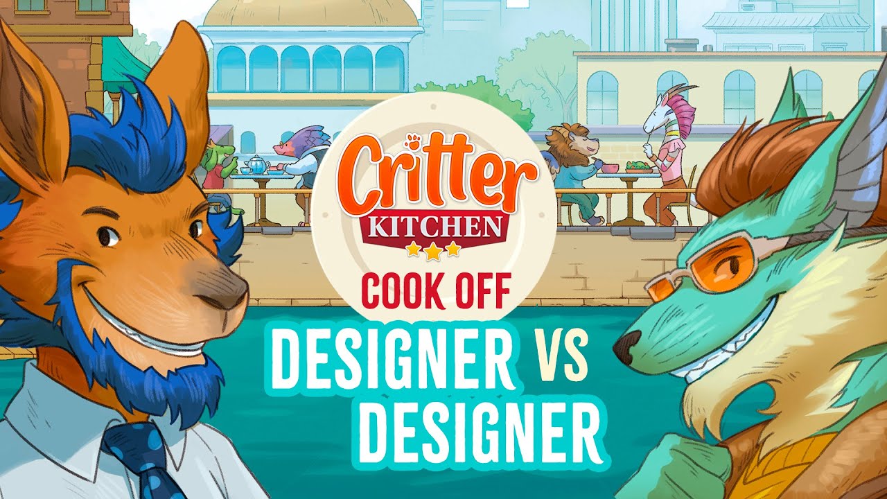 Critter Kitchen Cook Off! 2 Player Head to Head with the Designers