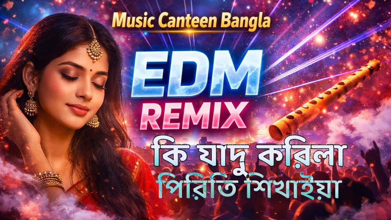 Ki Jadu Korila Folk EDM Remix | Romantic Bengali Melodic EDM | New Version By Music Canteen Bangla