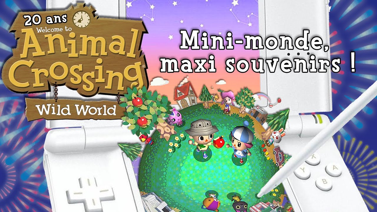 Animal Crossing Wild World a 20 ans ! Les vieilles personnes s'en souviennent encore👴👵