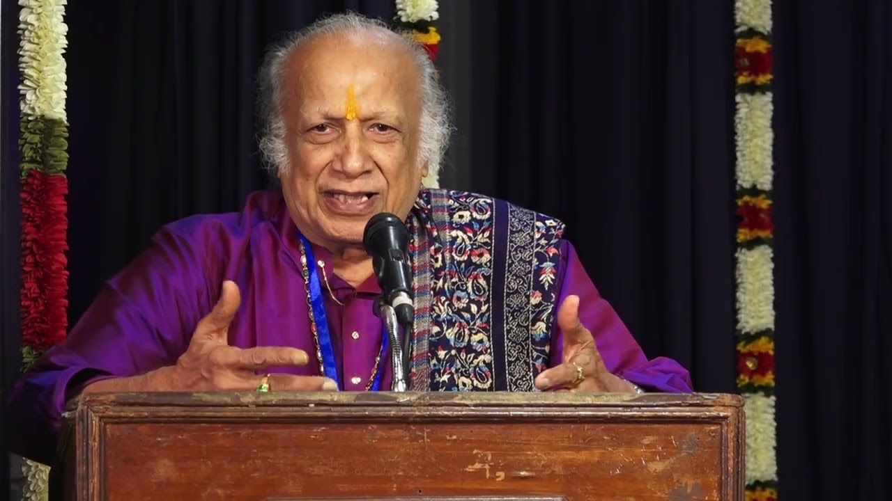 PADMA BHUSHAN TRICHUR V. RAMACHANDRAN SPEECH @ ESWARAGANOTHSAVAM 2025