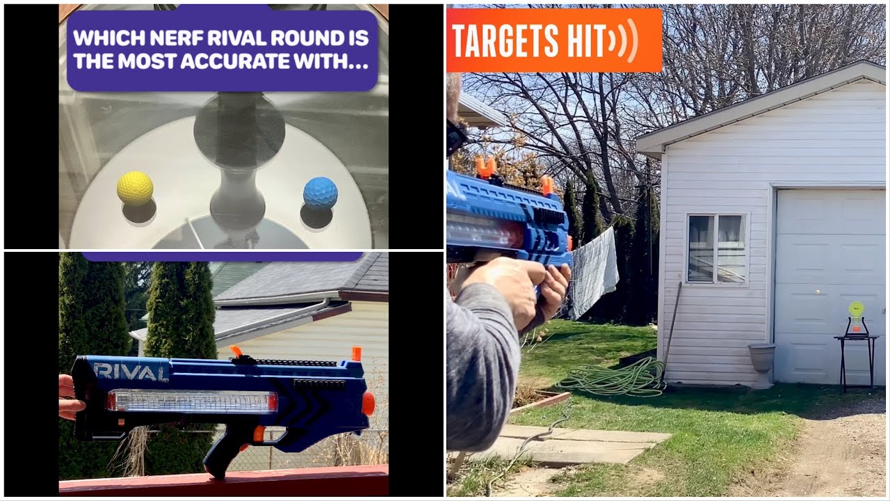 Nerf Rival AccuRounds -VS- Regular Rival Rounds!  With The Rival Zeus!  #shorts #nerf #nerfrival