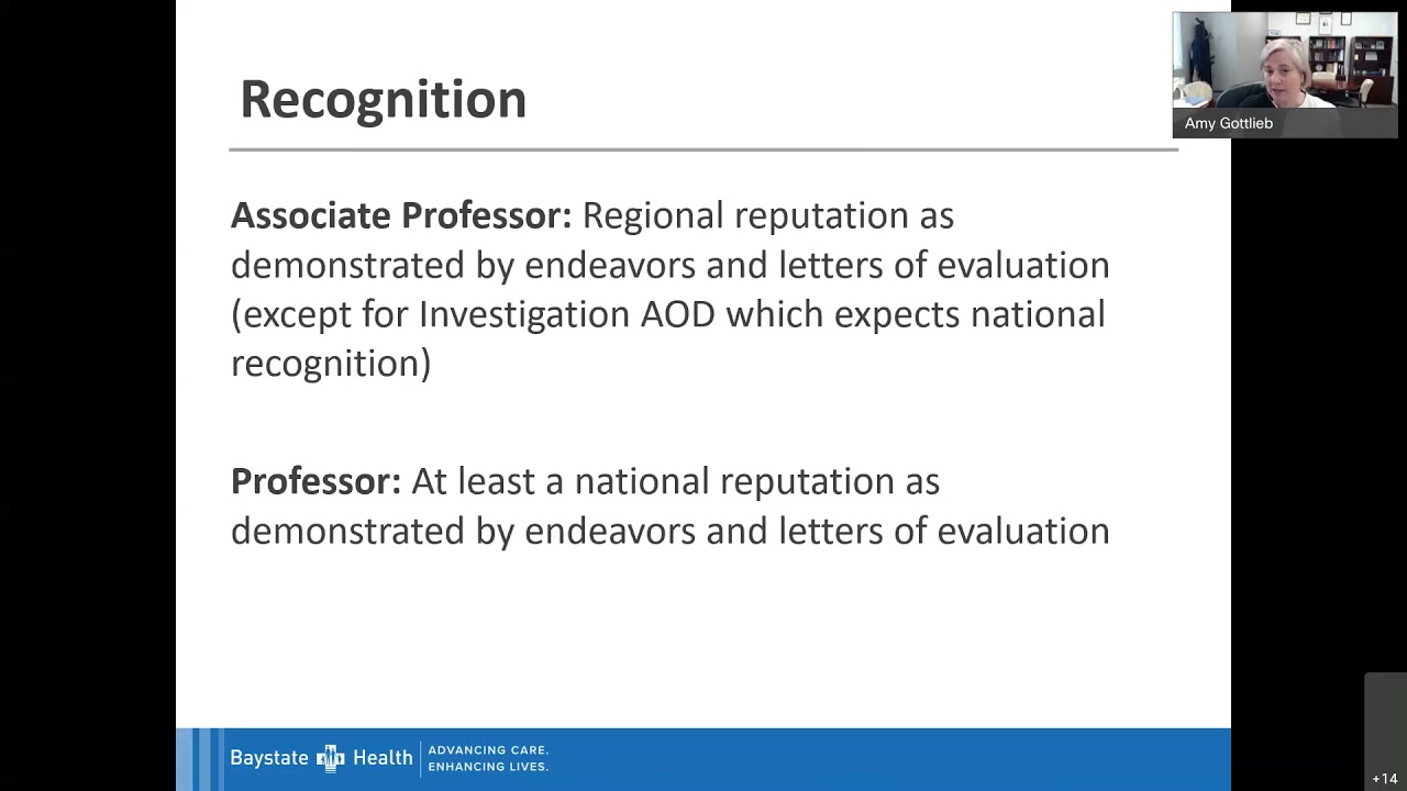 Building Your Toolbox for Academic Advancement: Promotion Planning and CV Tips