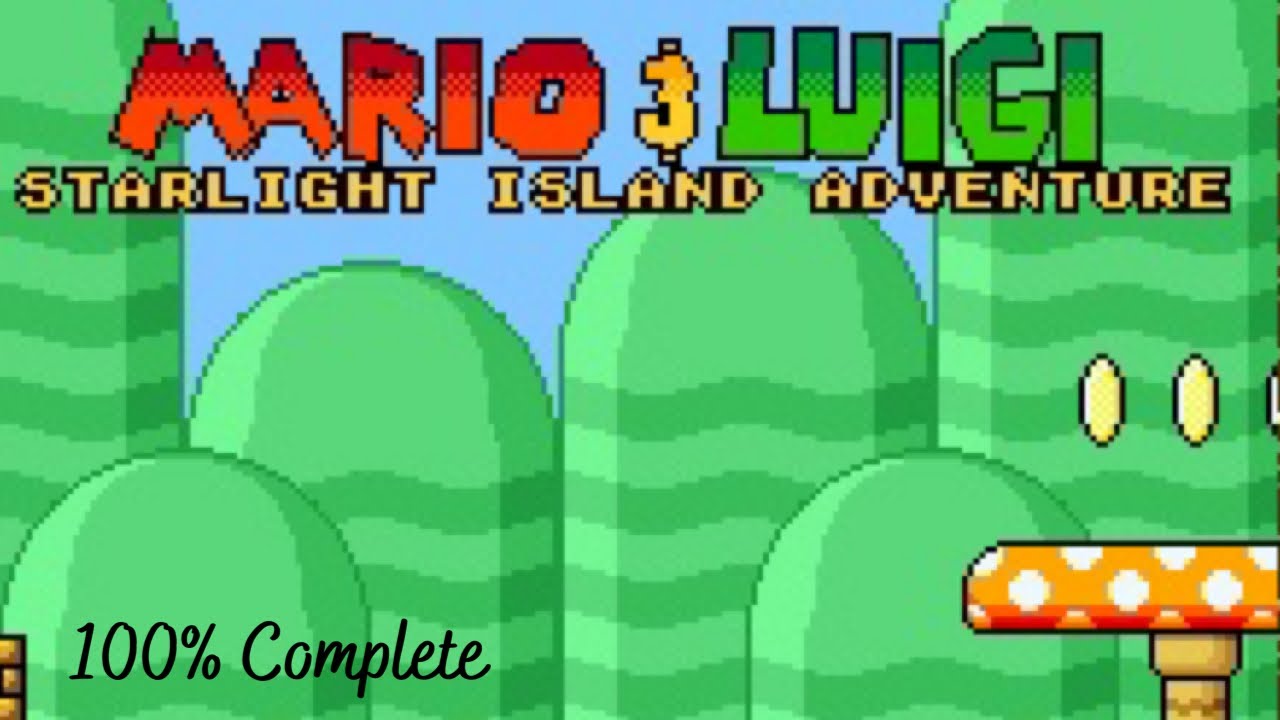 Longplay [004] Mario And Luigi Starlight Island Adventure LongPlay All 44 Exits