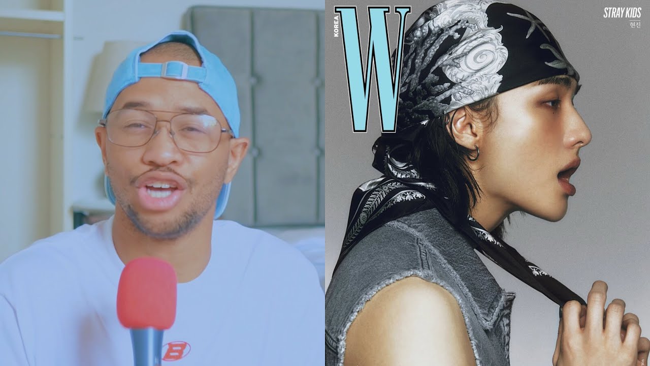 PHOTOGRAPHER REACTS TO Stray Kids Hyunjin x Versace for W Korea June 2024 Issue