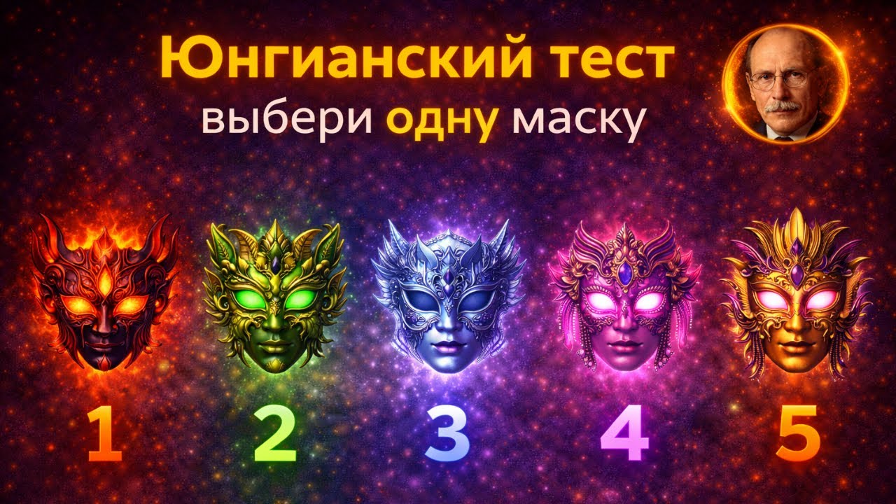 Выбери маску и узнай что ты прячешь в тени психология и символы