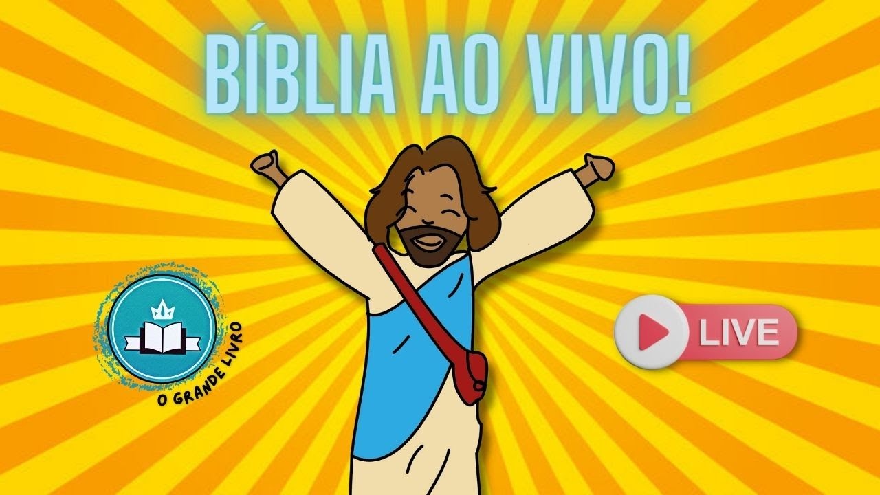 🔴MARATONA BÍBLICA | Coletânea de Histórias da Bíblia AO VIVO! O Grande Livro