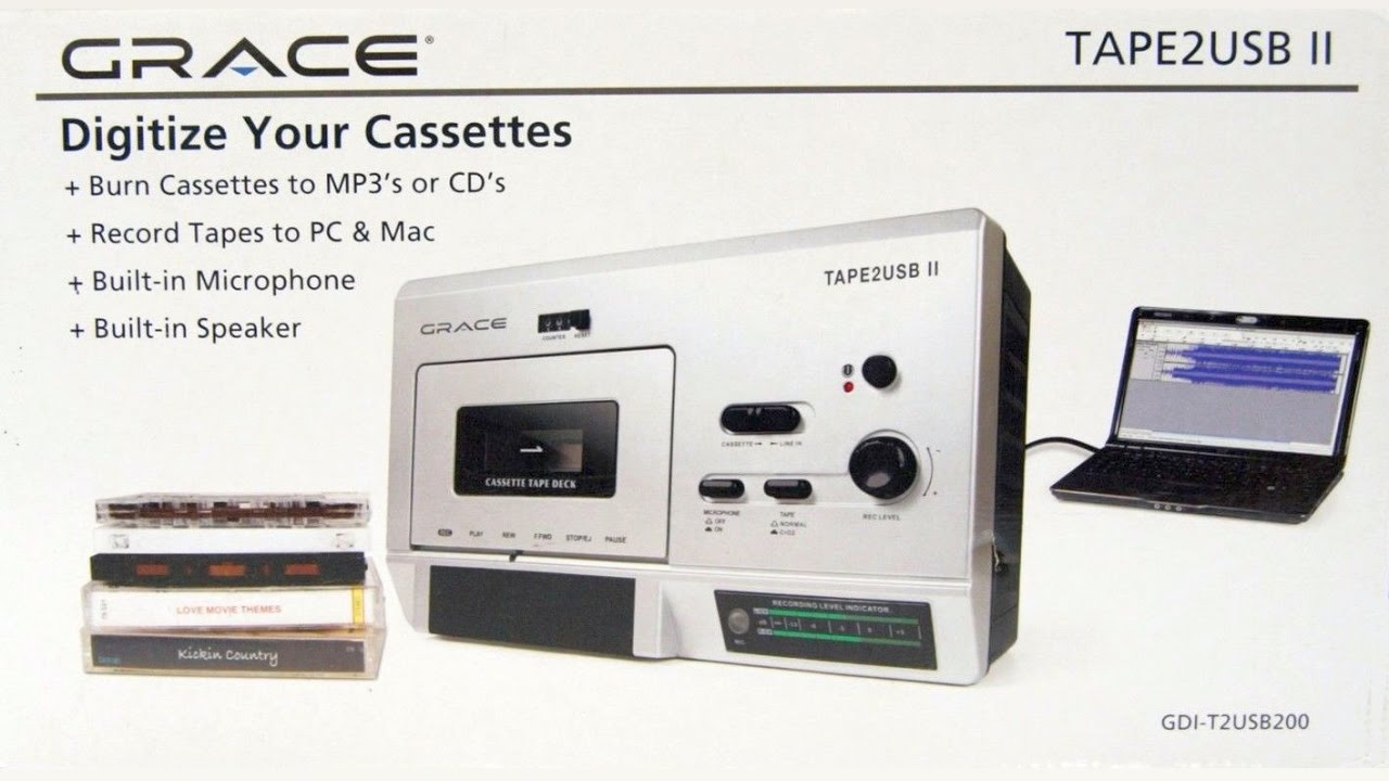 A cheap USB cassette deck that actually sounds good!