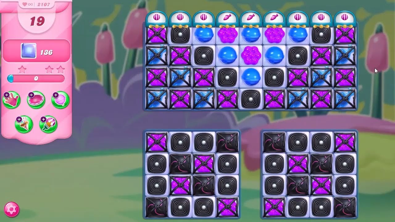 Candy Crush Saga LEVEL 2107 NO BOOSTERS (new)