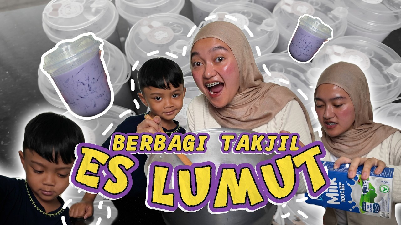 BERBAGI TAKJIL ES LUMUTT!! BARENG MAS ABI!!