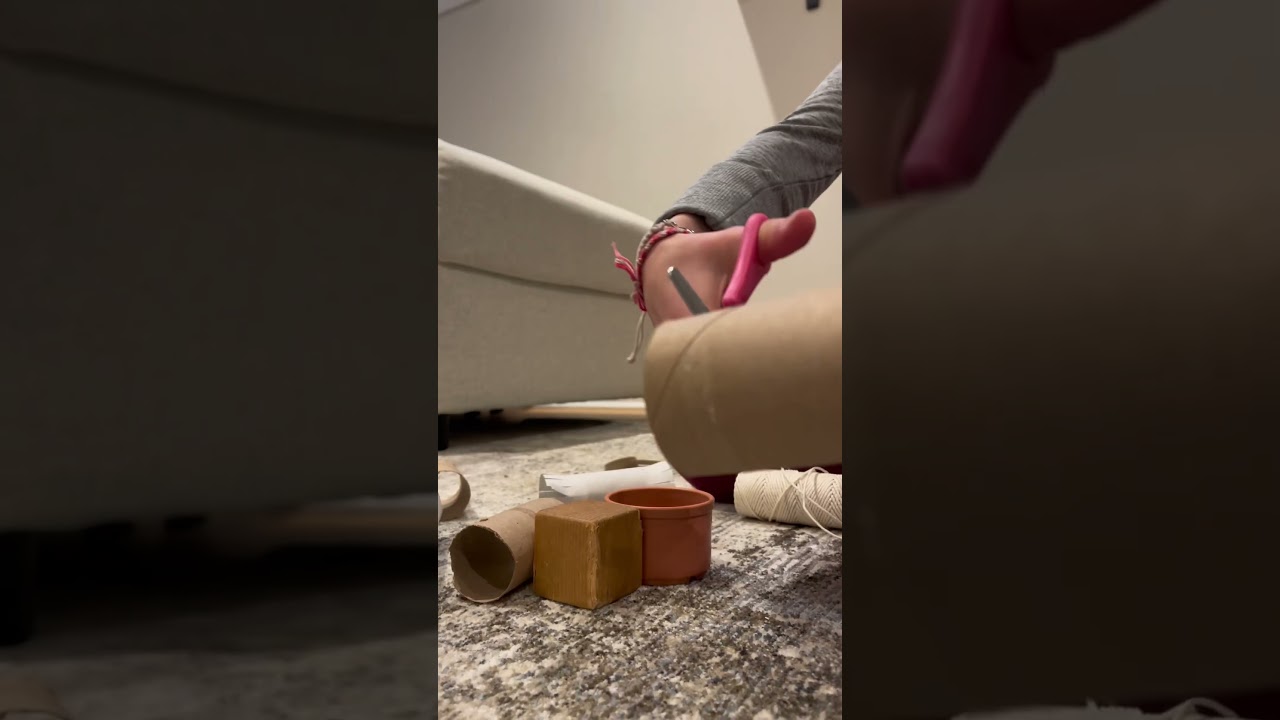 DIY bunny toys 🐰😍 #rabbit  #bunnylife #diy #viral