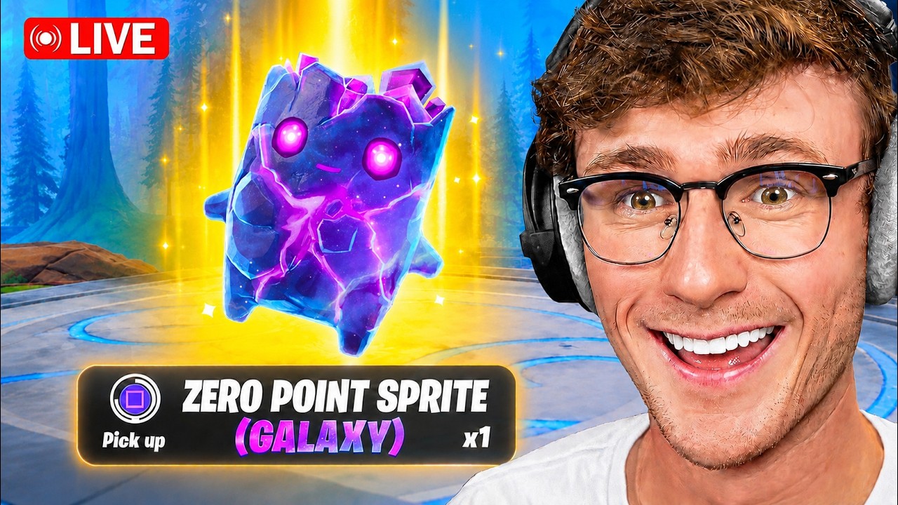 🔴*NEW* FORTNITE GALAXY SPRITE UPDATE RIGHT NOW! (Season 3 LIVE)