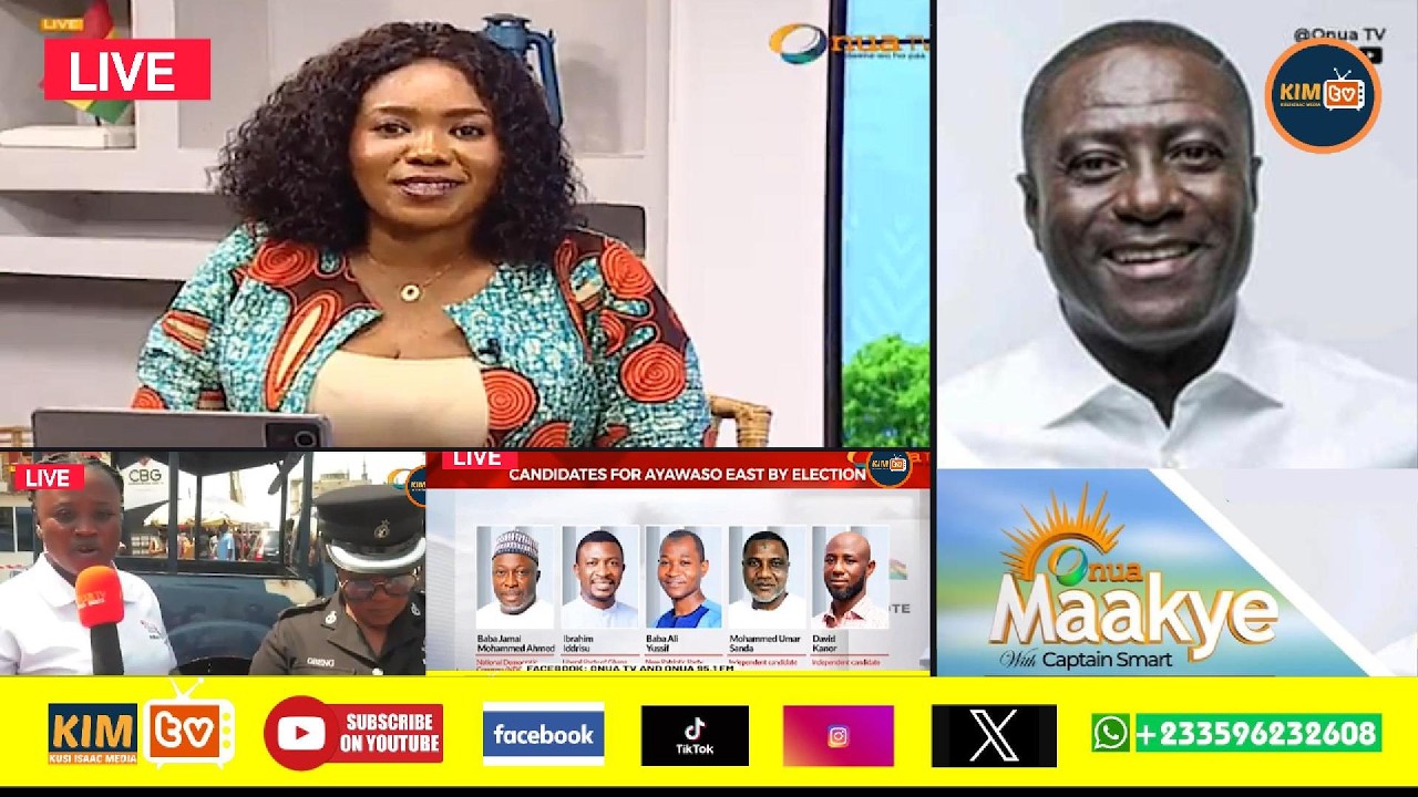 CAPTAIN SMART WITH ONUA MAAKYE LIVE ON KUSI ISAAC MEDIA /03/03/2026