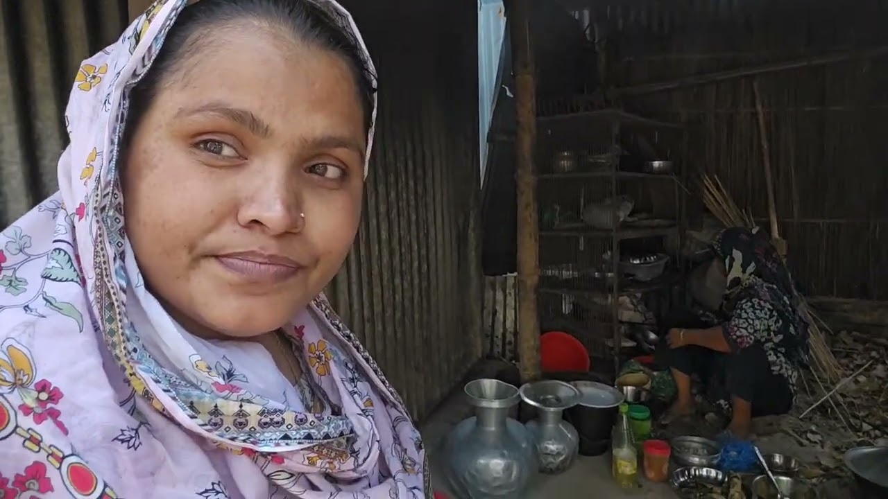 বড় ভাইয়ের বউ মায়ের সমতুল্য ভাবির রান্না ঘরে গিয়ে অনেক ভালো লাগলো। /khuki vlogz