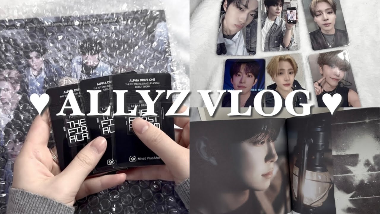 ALLYZ VLOG♥) 많이 늦은 프릭알람 앨범깡.... 😓 | 알디원 | 앨범깡 | freak alarm ver. | star road ver. | 미공포 | 잘게요 | 앨리즈 