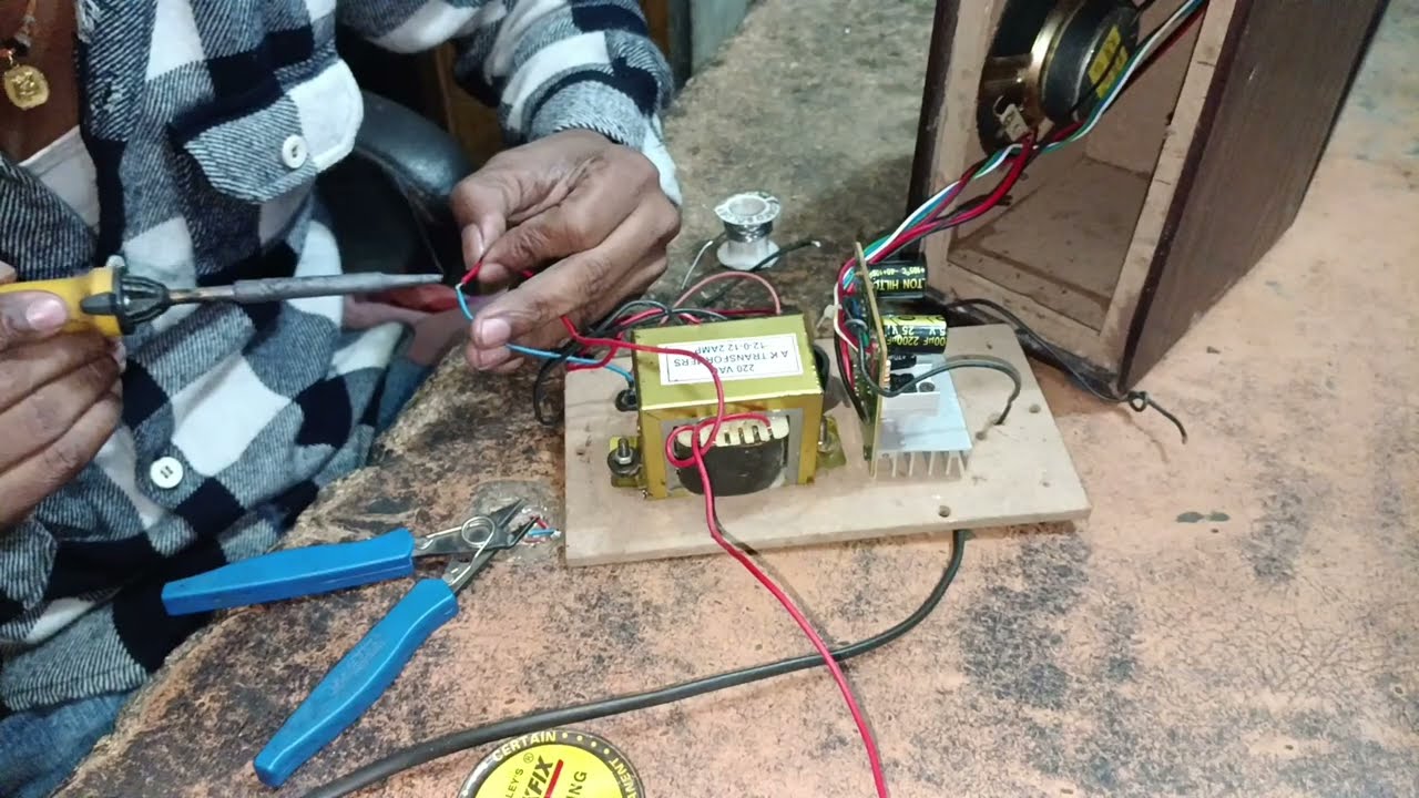 Old Home Theatre Repair | 2030 IC Change Karke System Chalu 🔊@ChandanKumar-REPAIR #hometheater 