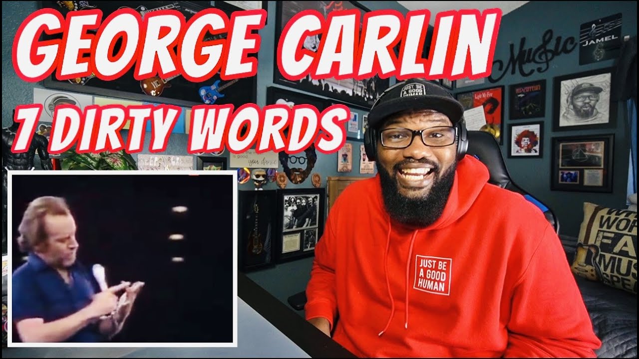 George Carlin - 7 Dirty Words | REACTION