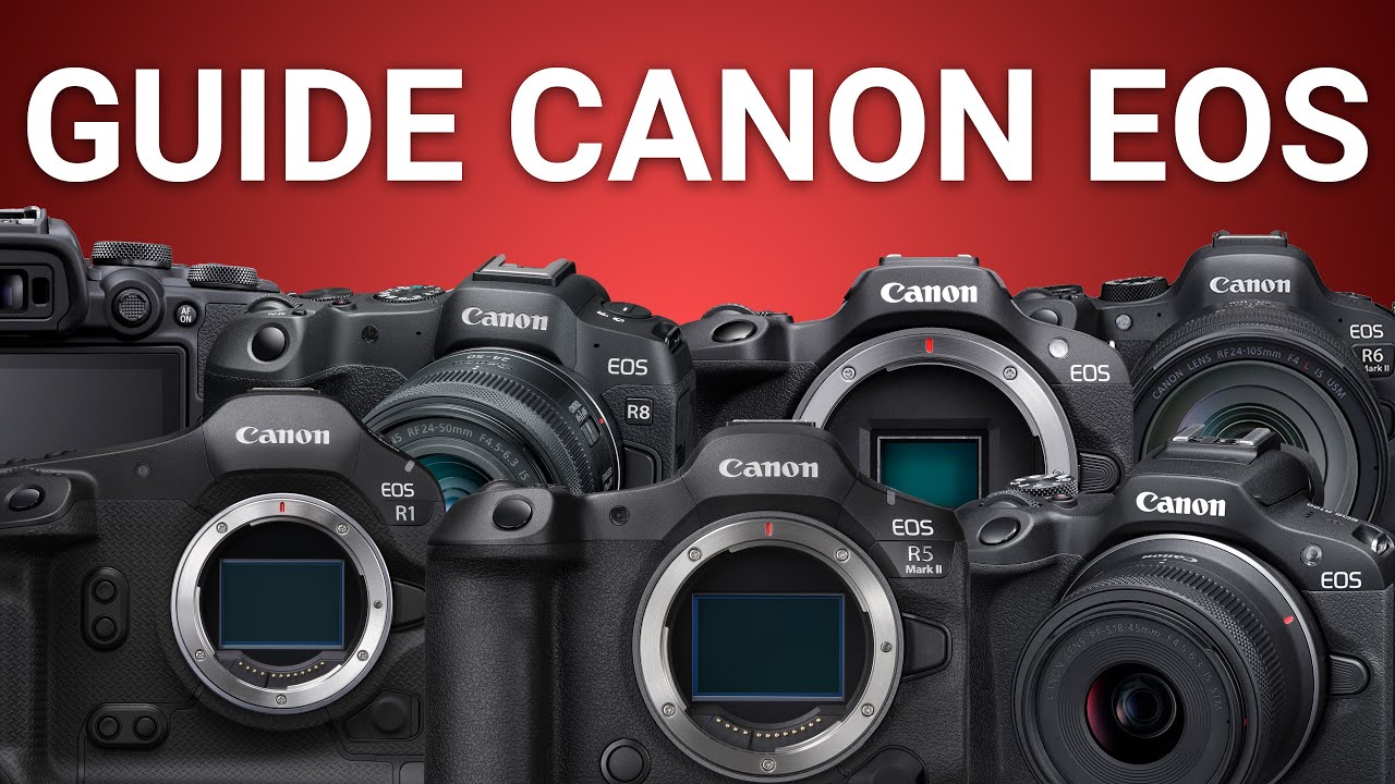 Le GUIDE CANON EOS 2025 [EOS R100 / R50 / R10 / R7 / R8 / R6 mark II / R5 2  / R3 / R1 / RF / RF-S]