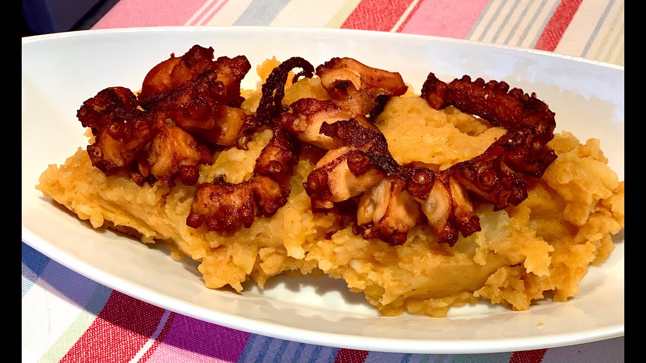 RECETA DE PATATAS REVOLCONAS CON GUIRNALDA CRUJIENTE DE PULPO | COCINA CON JORDI FERRAN