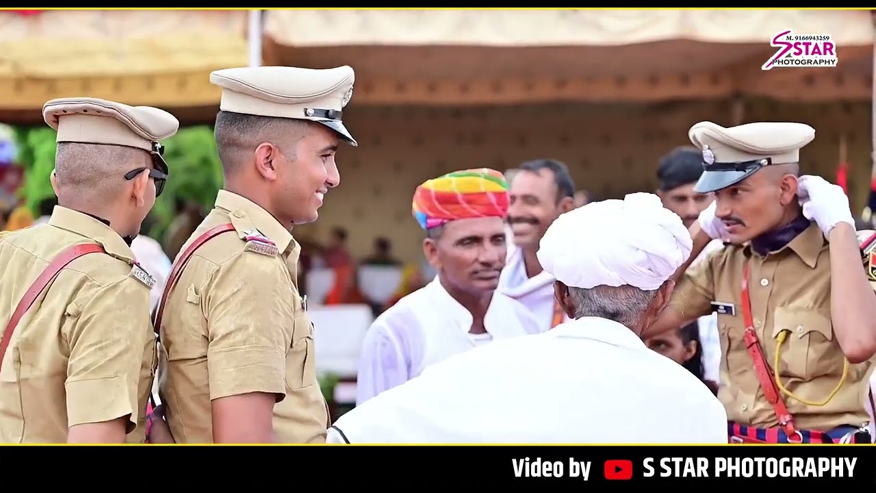 Rajasthan police sub inspector training video