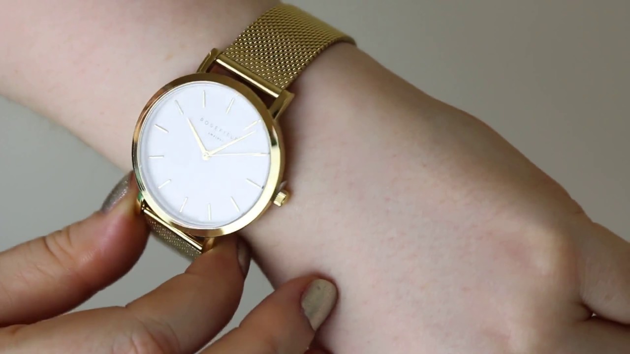 Rosefield Mercer Watch Unboxing