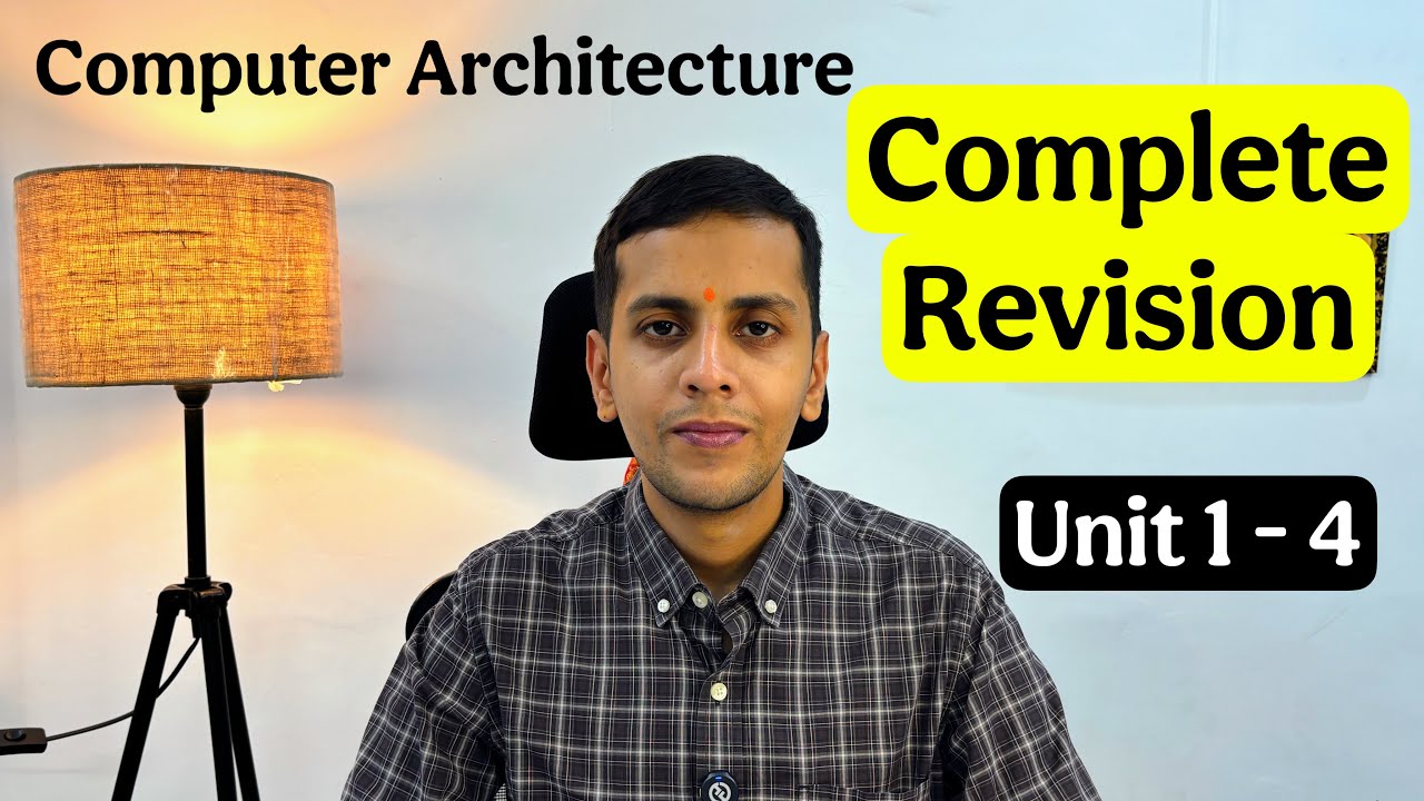 🔥 BCA 1002 T Full Syllabus | Units 1&ndash;4 Computer Architecture | CCSU Sem 1 2025 | Complete Revision