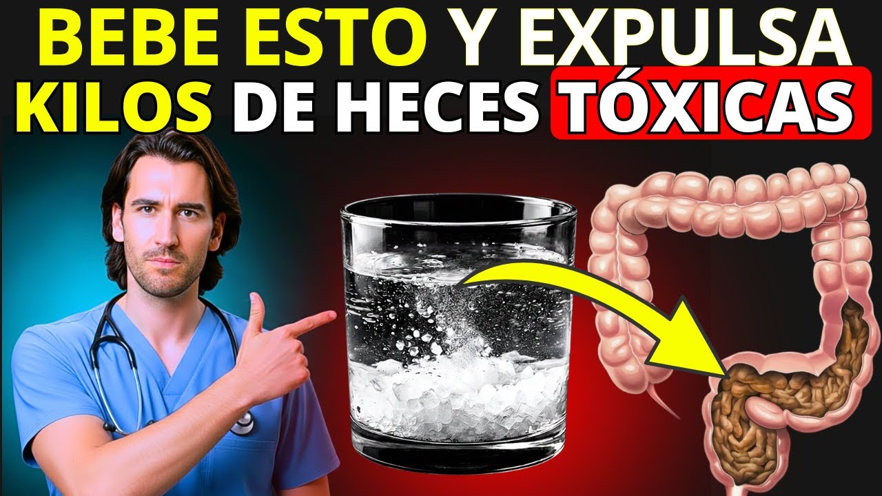 Este remedio limpia el COLON de GASES y HECES mejor que Cualquier Medicina!