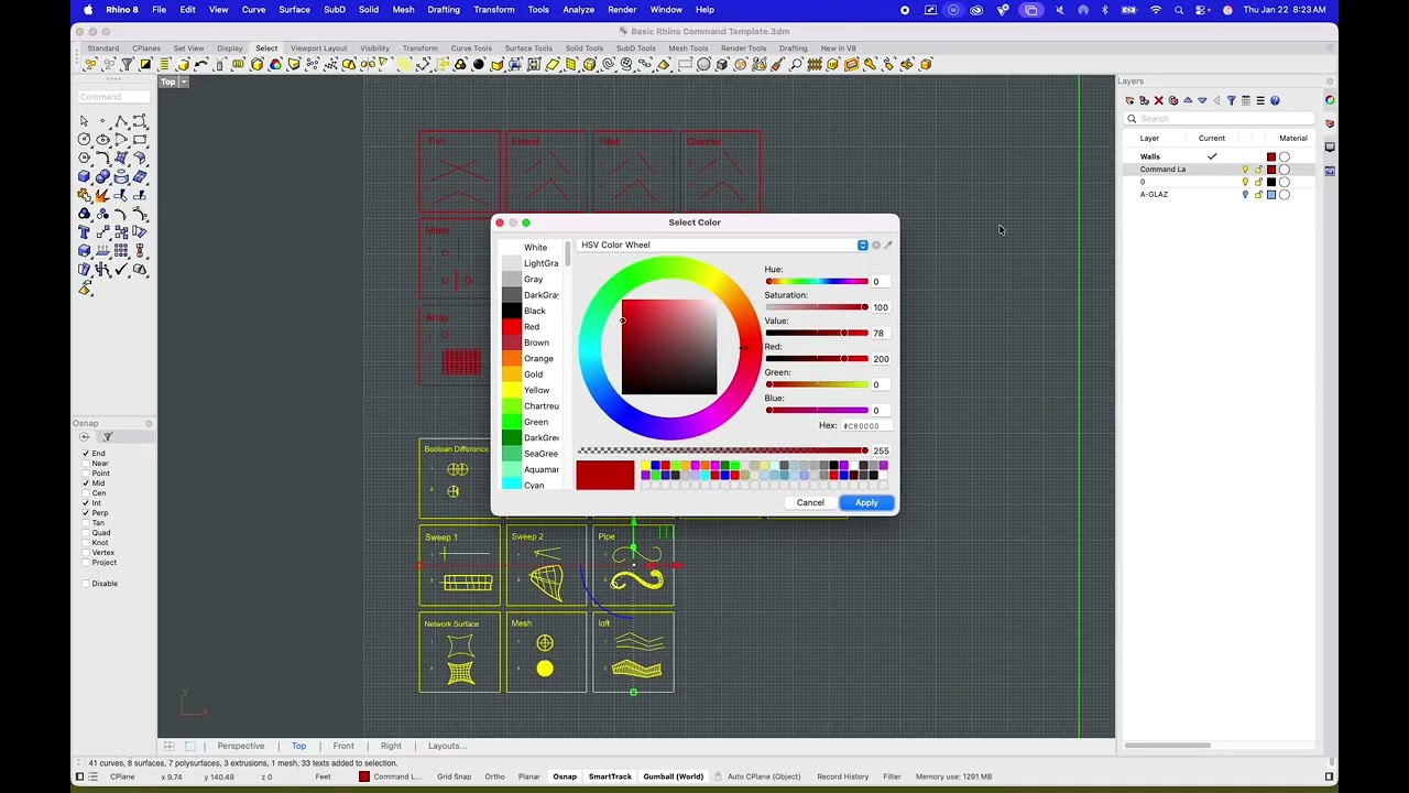 Arch Computer Graphics  - Exercise 1 - Part 1