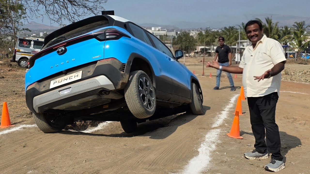 என்ன நடக்குது இங்க ? இப்படி ஒரு off ரோடு இந்த குட்டி காரில் - Tata Punch 2026 Off-road 
