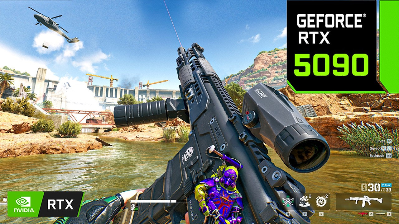 Delta Force : RTX 5090 32GB ( 4K Maximum Settings DLSS ON )
