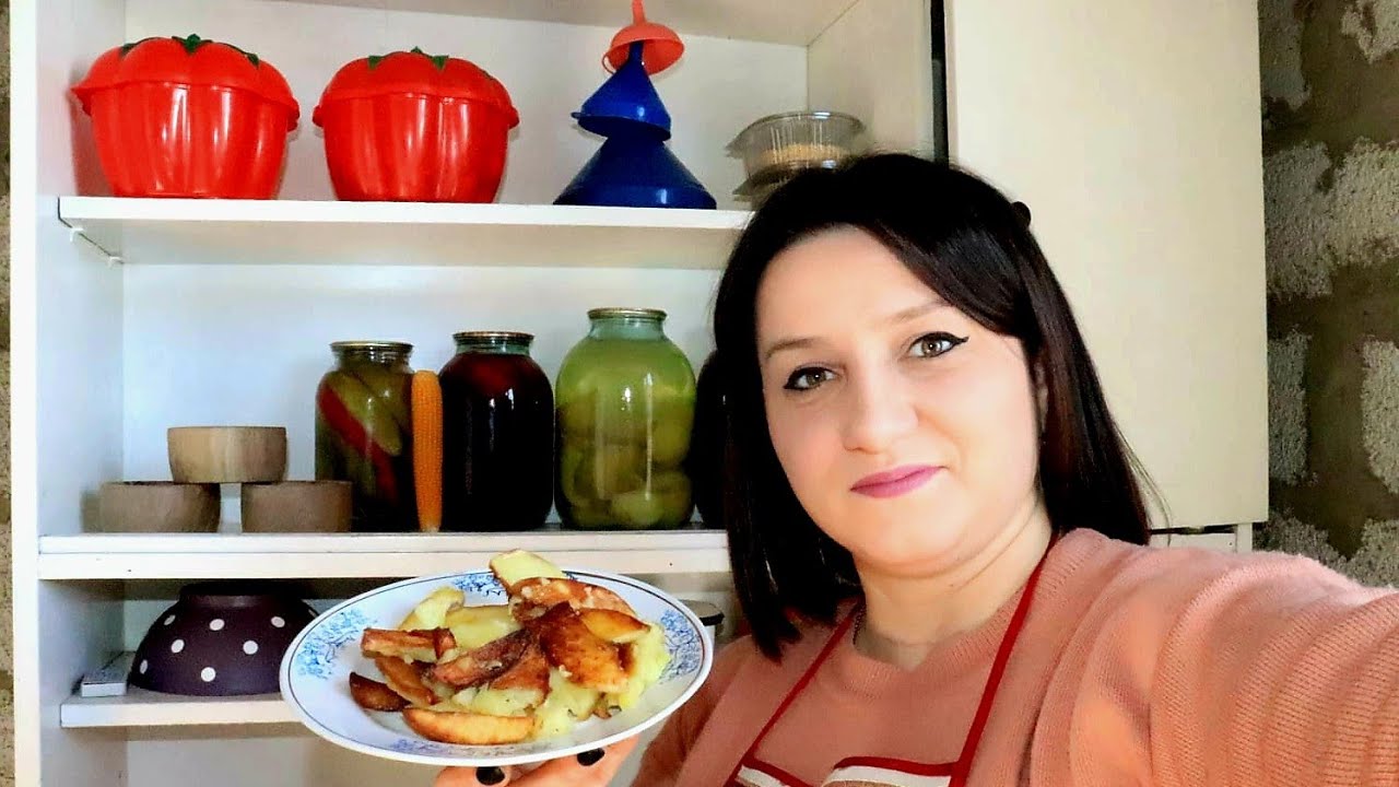 Կովի Յուղով Ժարիտ -Նկարահանման Նոր Տաղավար-Жареная Картошка по Домашнему - #ՇամշադինիՀամը #Шамшадин