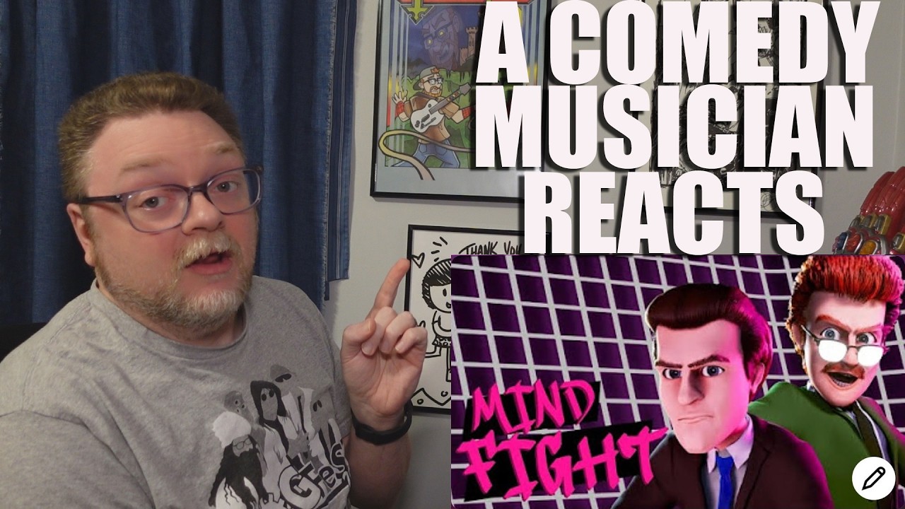 A Comedy Musician Reacts | Mind Fight (Official Music Video) by Tom Cardy [REACTION/ANALYSIS]
