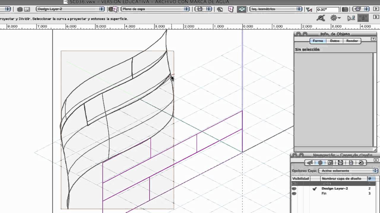 RV - 038 - Herramienta Project de Vectorworks (Parte 1)