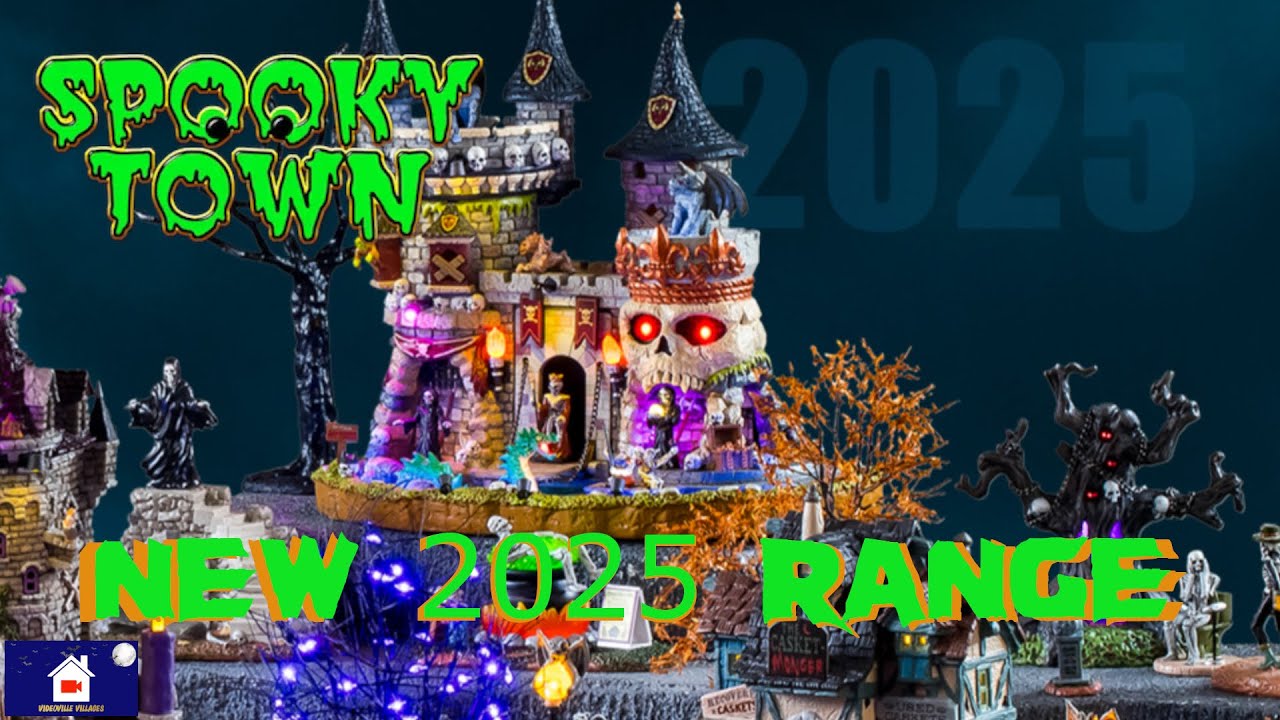 2025 Lemax Spooky Town Range NEW SETS! ALIENS!