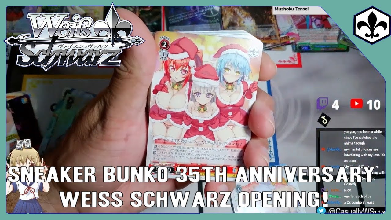Открытие Sneaker Bunko в честь 35-летия Weiss Schwarz!