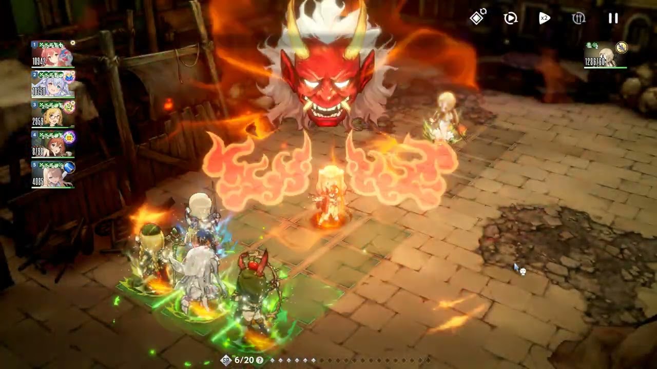 [Browndust2/棕色塵埃2] 主線超困難16章 尾王 悠緹媽